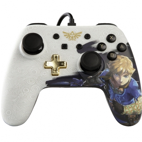 Controle Wired Link - Zelda Breath Of The Wild 
