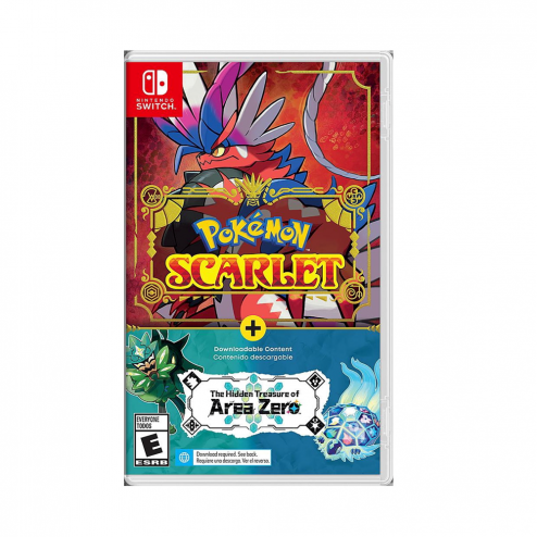 Pokémon Scarlet + The hidden Treasure Of Area Zero - Nintendo Switch
