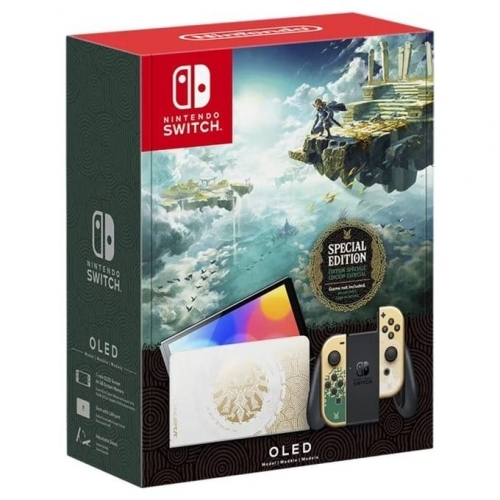 Nintendo Switch OLED Edição The Legend of Zelda: Tears of the Kingdom - 64 GB 