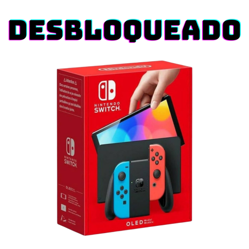 Nintendo Switch OLED Neon - 128 GB (DESBLOQUEADO)