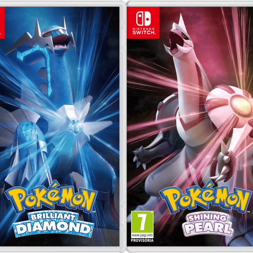 Double Pack de Pokémon Brilliant Diamond & Shining Pearl - Nintendo Switch