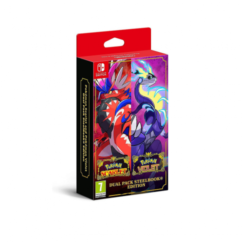 Nintendo Switch Mario Kart 8 Deluxe 32GB + Jogo Pokemon Violet - Faz a Boa!