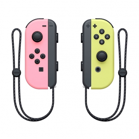 Joy-Con L/R Rosa e Amarelo - Nintendo Switch