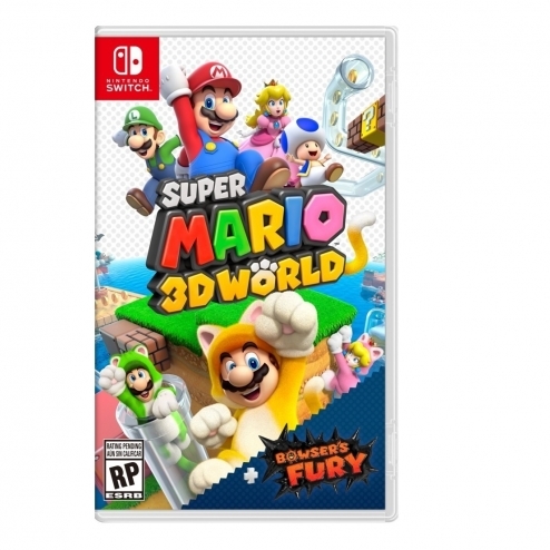 Jogo + Steelbook Super Mario 3D World + Bowsers Fury - Nintendo