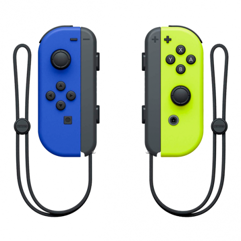 Joy-Con L/R Azul e Amarelo - Nintendo Switch 