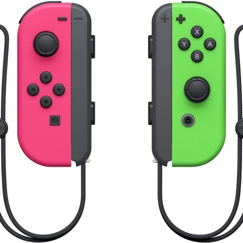 Joy-Con L/R Rosa e Verde - Nintendo Switch 