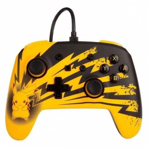 Controle Powera Wired Pikachu Lightning - Nintendo Switch 