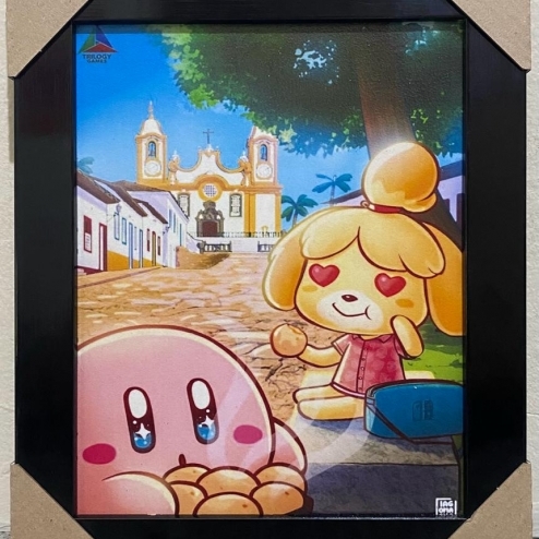 Quadro Kirby e Isabelle