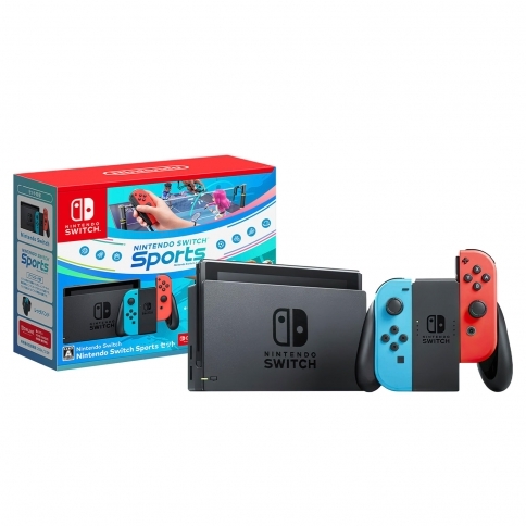 Nintendo Switch Neon 32 GB + Switch Sports + 12 Meses de Switch Online